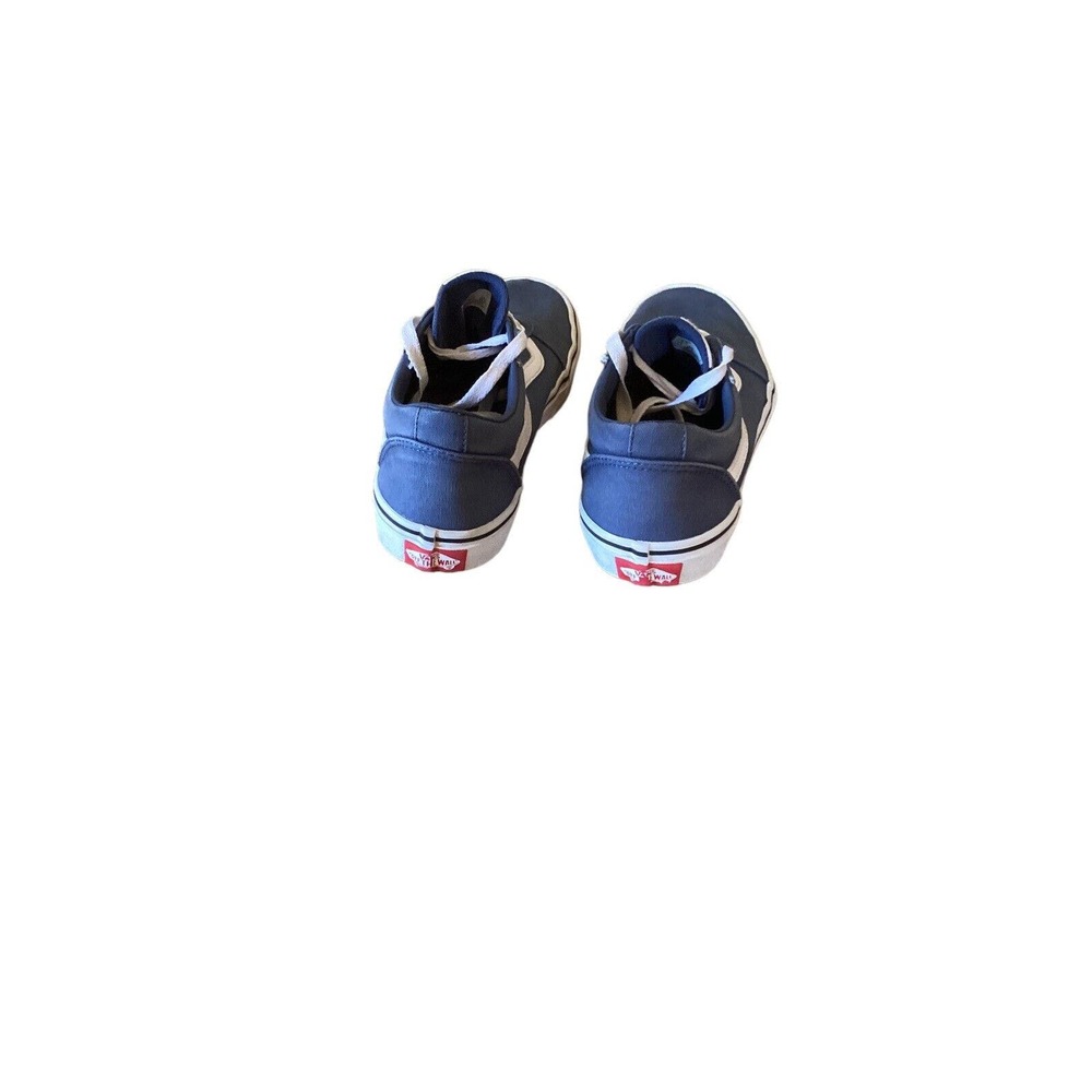 Vans 500714 Old Skool Blue Canvas Skate Sneakers Missy Youth 5.5 Y - Picture 7 of 9